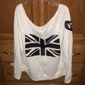 Victoria’s Secret Union Jack Sweatshirt